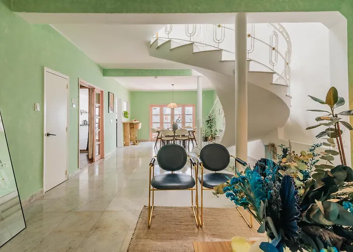 Villa Beautiful 6 Bdr With Ac In La Condesa